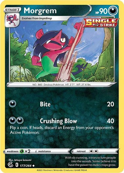 Morgrem 177/264 — Fusion Strike