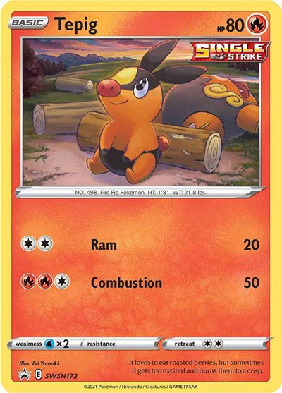 Tepig SWSH172 — Sword & Shield Promo