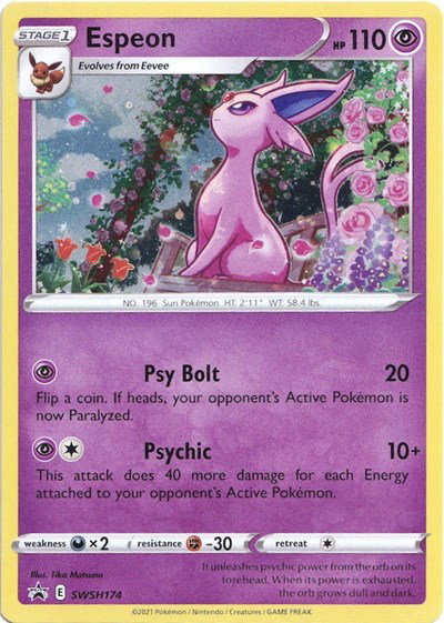 Espeon SWSH174 — Sword & Shield Promo