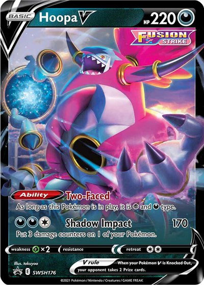 Hoopa V SWSH176 — Sword & Shield Promo