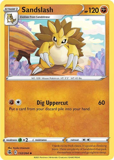 Sandslash 132/264 — Fusion Strike