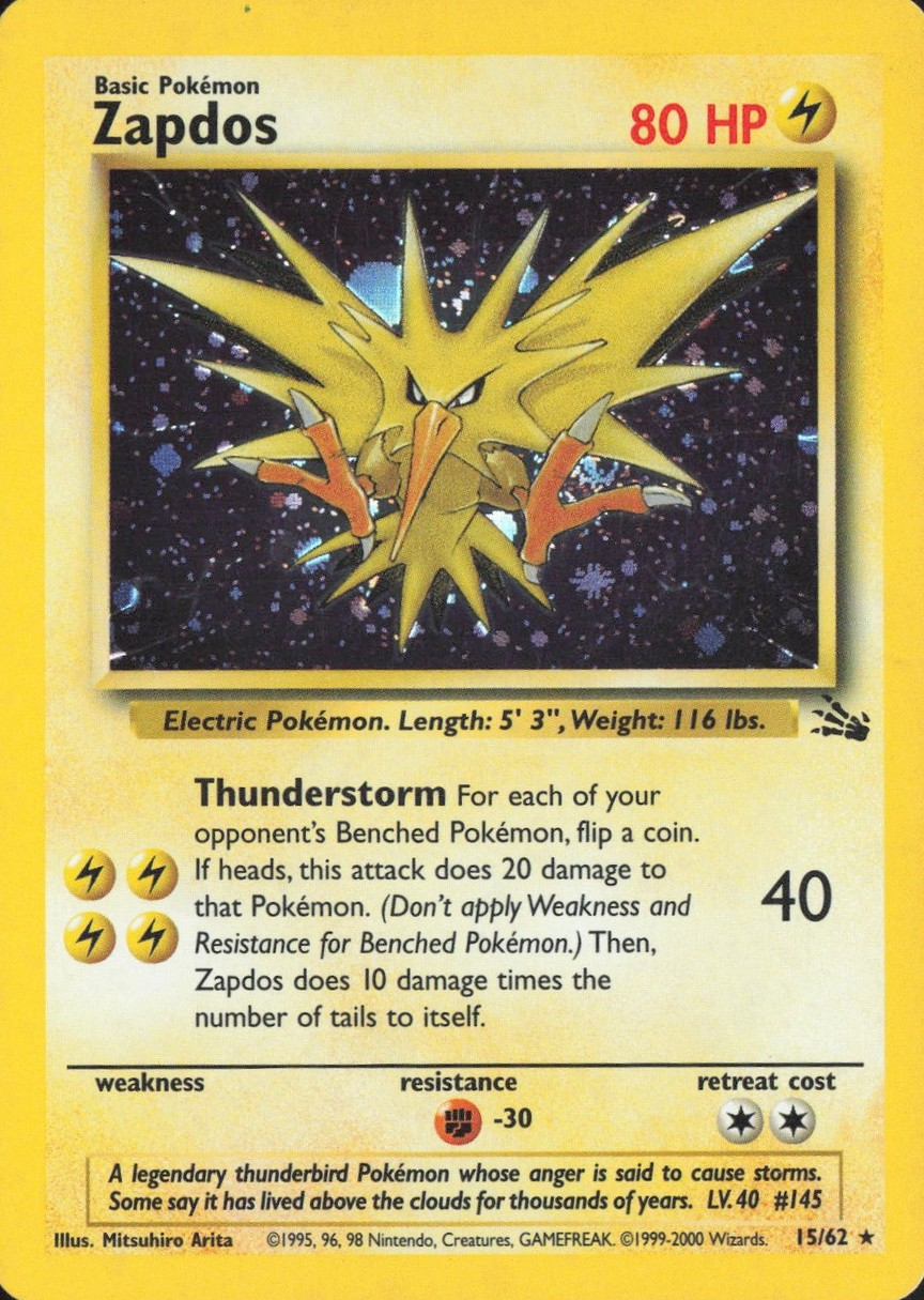 Zapdos (Cosmos Holo) 