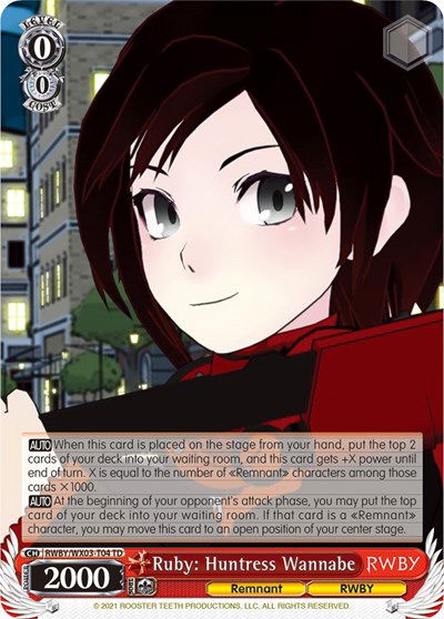RWBY - Weiss Schwarz Card List and Prices