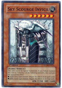 yugioh sky scourge deck 2007 Yu-Gi-Oh! Force of the Breaker 1st Edition #EN023 Inv  Burbank Cards Sky Scourge Invicil - FOTB-EN023