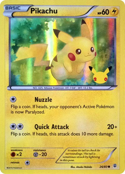 Pikachu (20th Anniversary) 