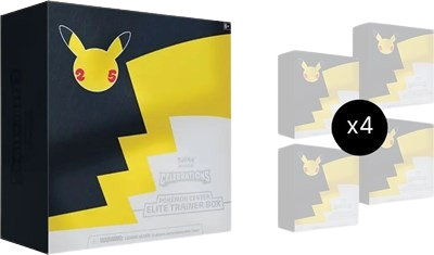 Celebrations Pokemon Center Elite Trainer Box Case (Exclusive) 