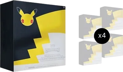 Celebrations Pokemon Center Elite Trainer Box Case (Exclusive)