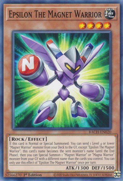 Epsilon The Magnet Warrior BACH-EN020