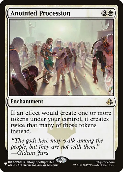 Anointed Procession - 2 - The List Magic: The Gathering - Collectr