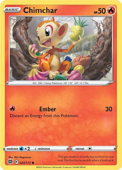 Chimchar 024/172 — Brilliant Stars