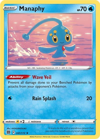 Manaphy 041/172 — Brilliant Stars