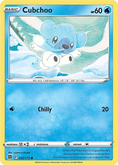 Cubchoo 042/172 — Brilliant Stars