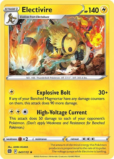 Electivire 047/172 — Brilliant Stars