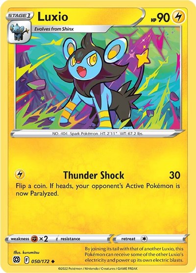 Luxio 050/172 — Brilliant Stars