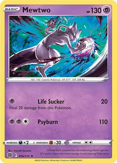 Mewtwo 056/172 — Brilliant Stars