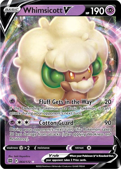 Whimsicott V 064/172 — Brilliant Stars
