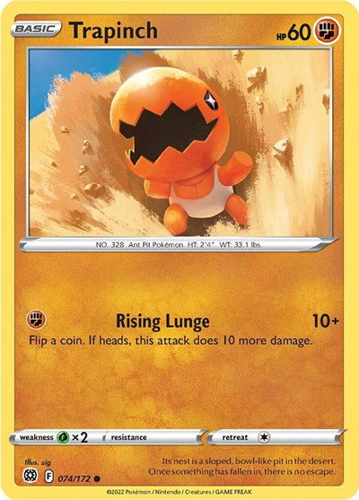 Trapinch 074/172 — Brilliant Stars