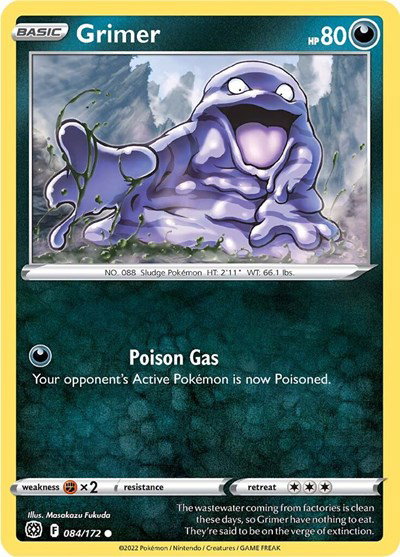 Grimer 084/172 — Brilliant Stars