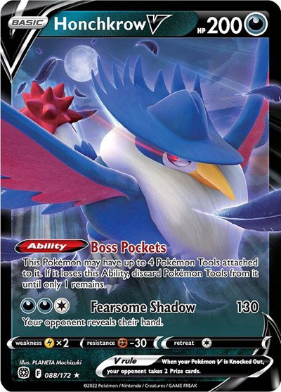Honchkrow V 088/172 — Brilliant Stars