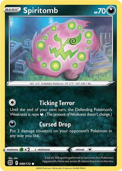 Spiritomb 089/172 — Brilliant Stars