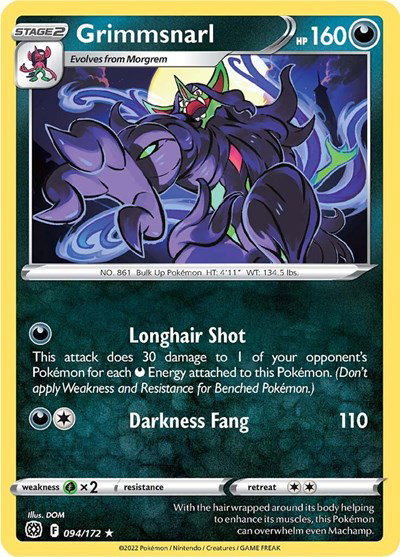 Grimmsnarl 094/172 — Brilliant Stars