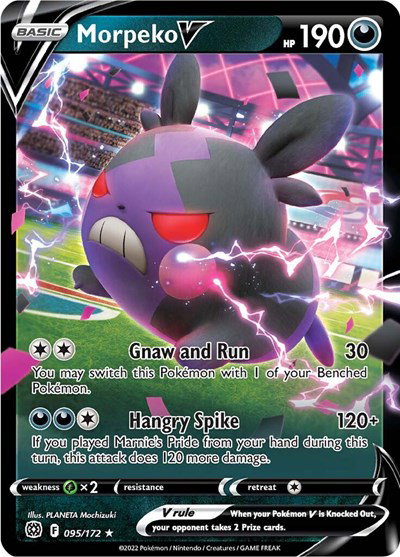 Morpeko V 095/172 — Brilliant Stars