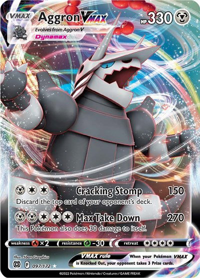 Aggron VMAX 097/172 — Brilliant Stars