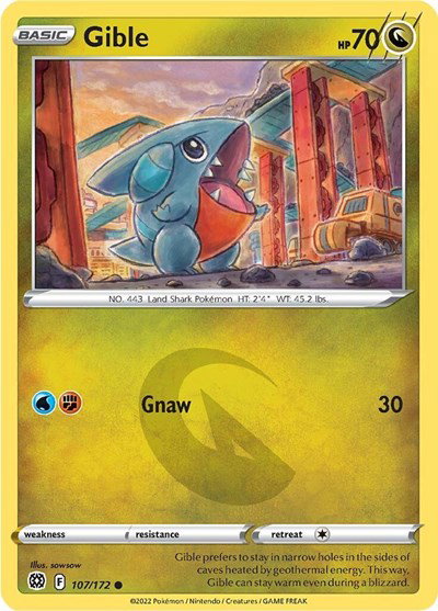 Gible 107/172 — Brilliant Stars