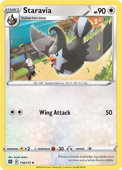 Staravia 118/172 — Brilliant Stars
