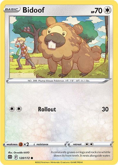 Bidoof 120/172 — Brilliant Stars
