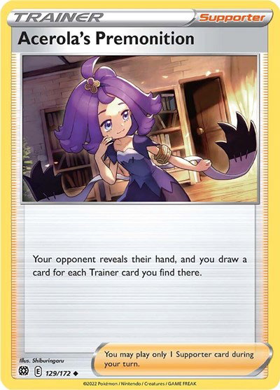 Acerola's Premonition 129/172 — Brilliant Stars