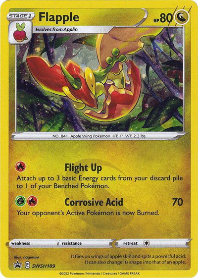 Flapple SWSH189 — Sword & Shield Promo