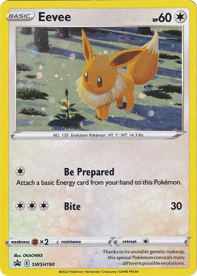 Eevee SWSH190 — Sword & Shield Promo