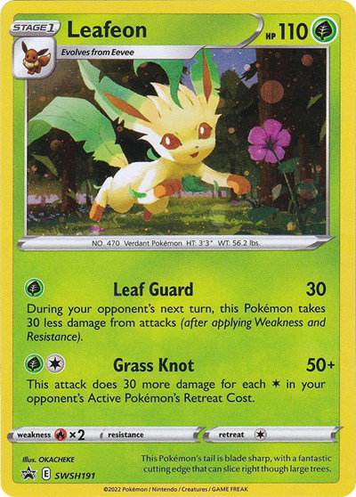 Leafeon SWSH191 — Sword & Shield Promo