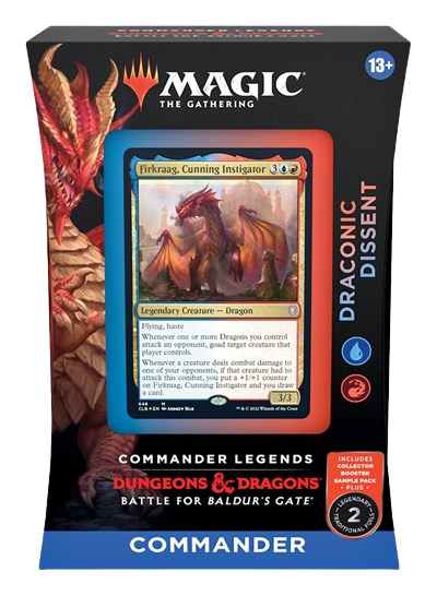 Commander Legends: Battle for Baldur's Gate - Draconic Dissent Commander Deck 