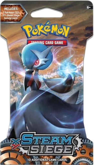 XY Steam Siege Sleeved Booster Pack