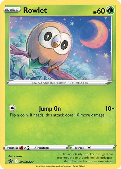 Rowlet SWSH220 — Sword & Shield Promo