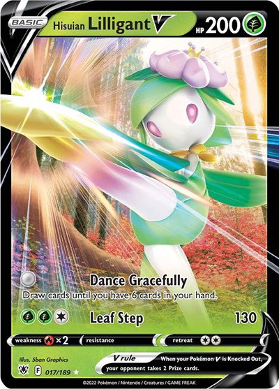 Hisuian Lilligant V 017/189 — Astral Radiance