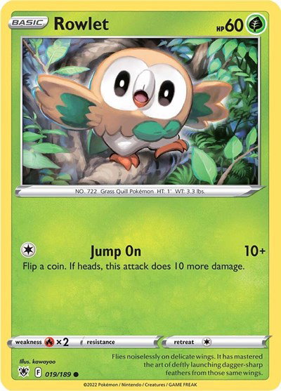 Rowlet 019/189 — Astral Radiance
