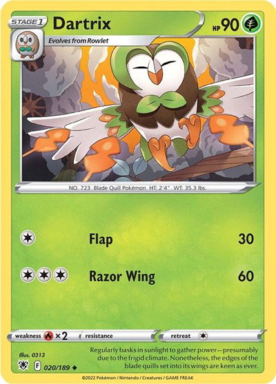 Dartrix 020/189 — Astral Radiance