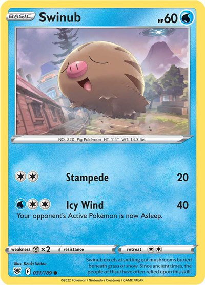 Swinub 031/189 — Astral Radiance