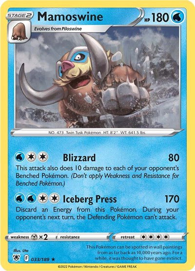 Mamoswine 033/189 — Astral Radiance
