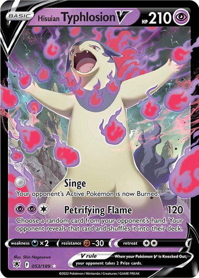 Hisuian Typhlosion V 053/189 — Astral Radiance