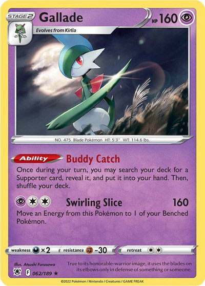Gallade 062/189 — Astral Radiance