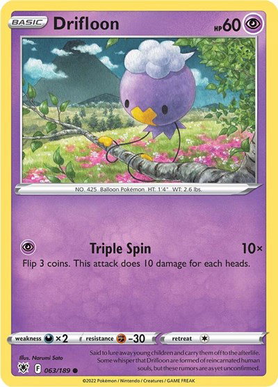 Drifloon 063/189 — Astral Radiance