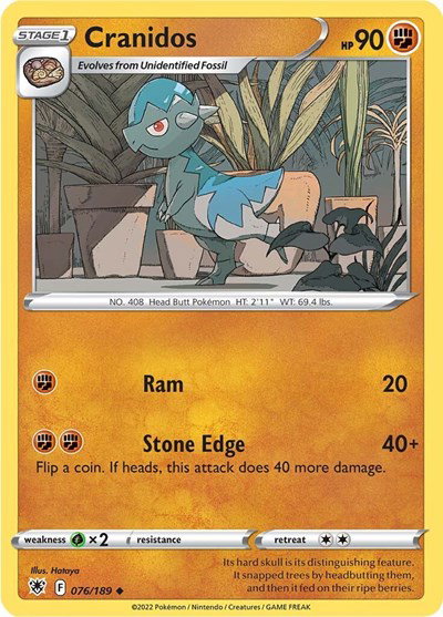 Cranidos 076/189 — Astral Radiance