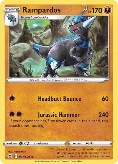 Rampardos 077/189 — Astral Radiance