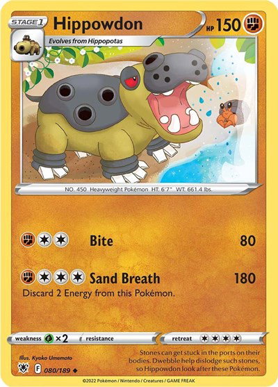 Hippowdon 080/189 — Astral Radiance