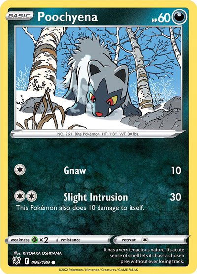 Poochyena 095/189 — Astral Radiance
