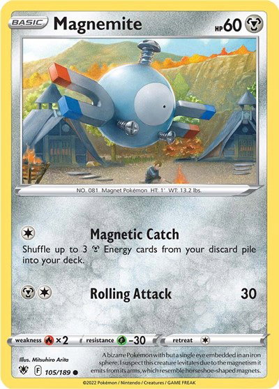 Magnemite 105/189 — Astral Radiance